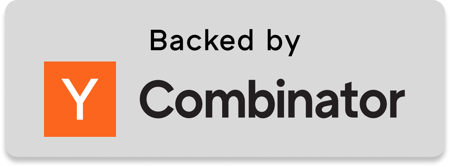 backed by YCombinator