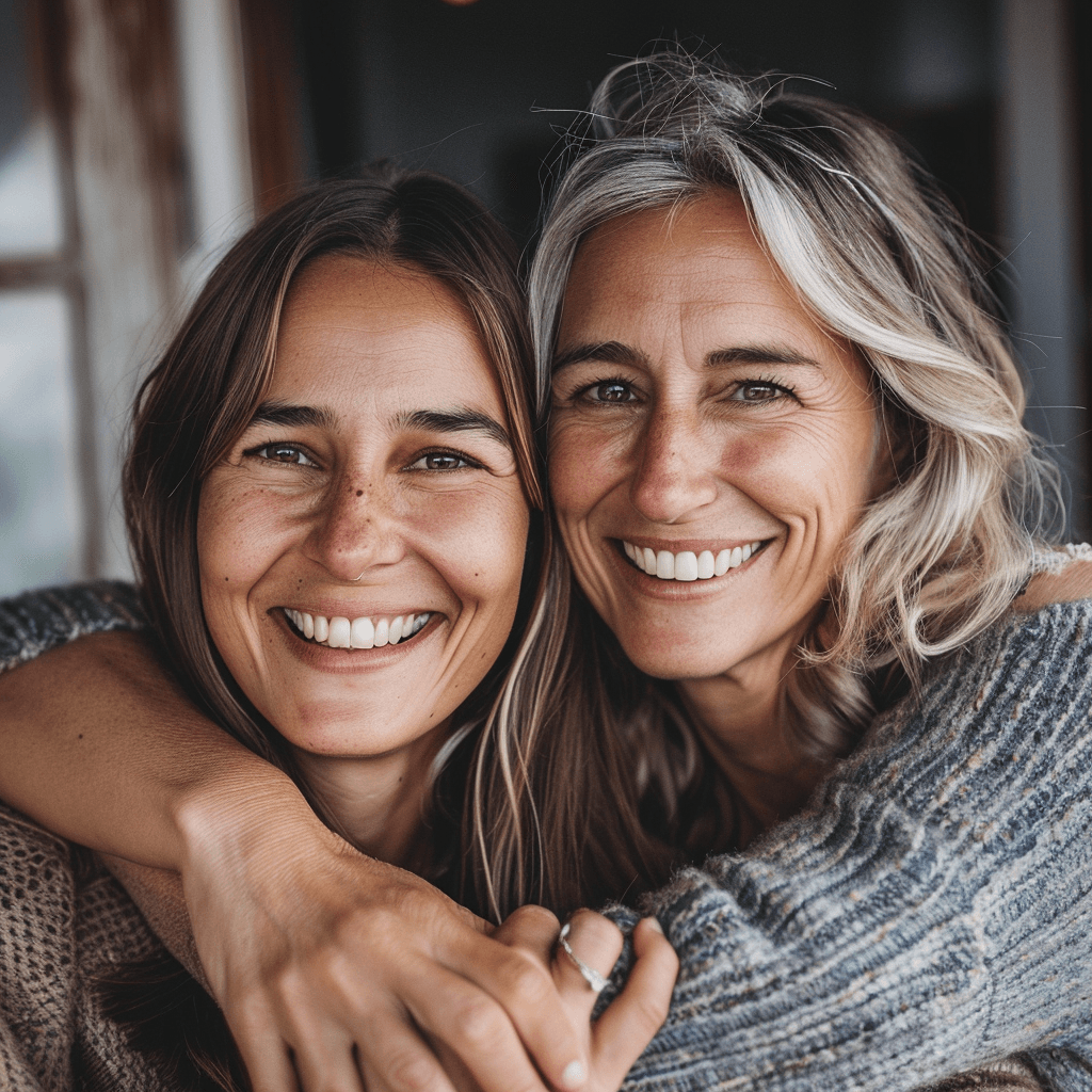 Mom and Daughter